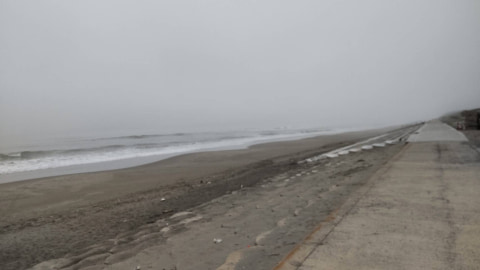 海岸線が伸びている